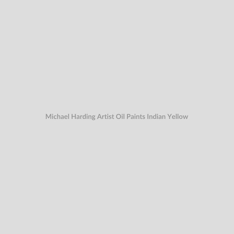 Michael Harding Artist Oil Paints Indian Yellow