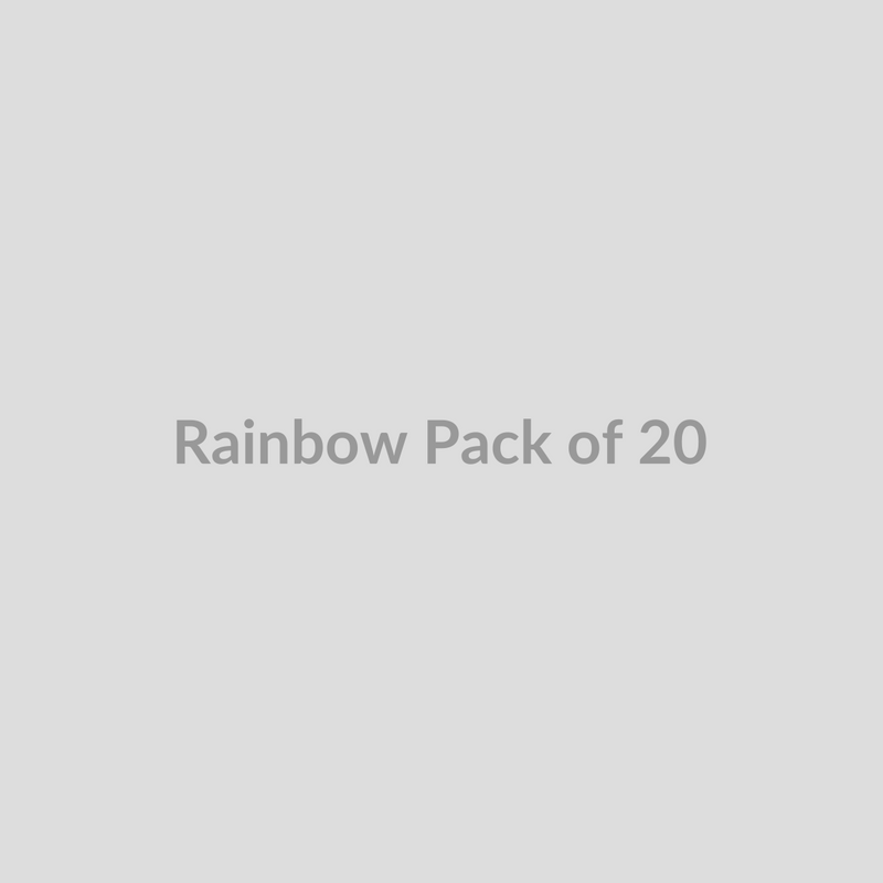 Colourfix Pastel Paper Rainbow Pack of 20