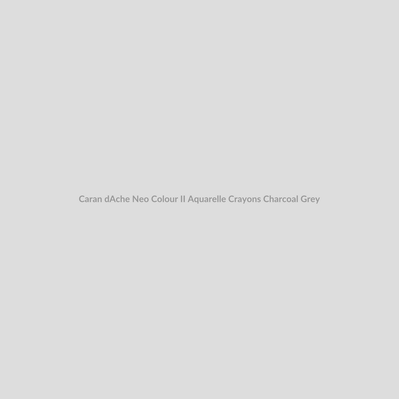 Caran d'Ache Neo Colour II Aquarelle Crayons Charcoal Grey