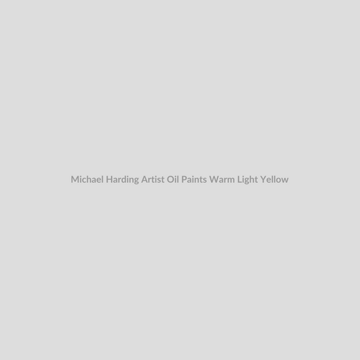 Michael Harding Artist Oil Paints Warm Light Yellow