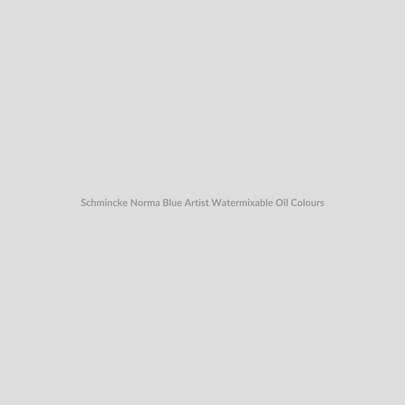 Schmincke Norma Blue Artist Watermixable Oil Colours