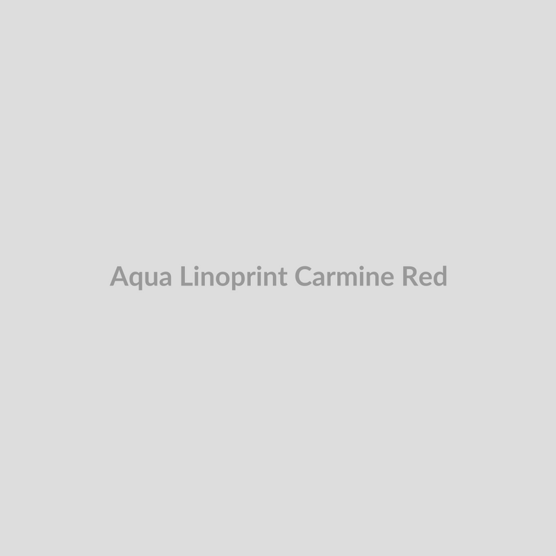 Aqua Linoprint Carmine Red