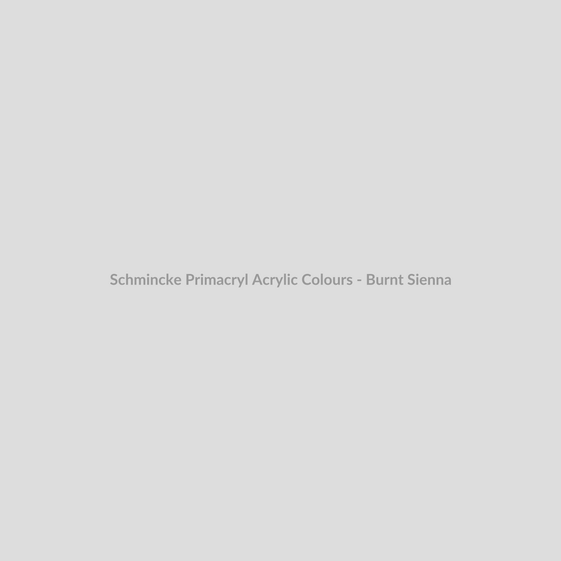 Schmincke Primacryl Acrylic Colours - Burnt Sienna