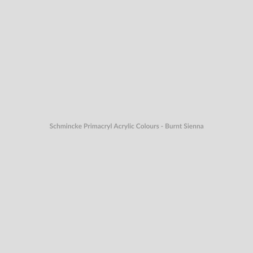 Schmincke Primacryl Acrylic Colours - Burnt Sienna