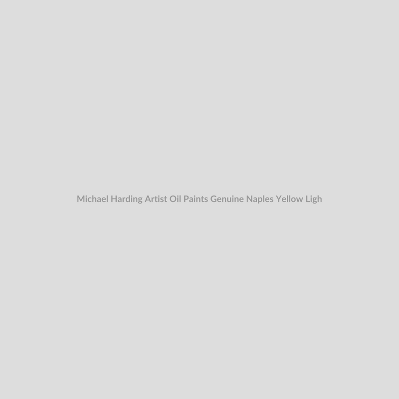 Michael Harding Artist Oil Paints Genuine Naples Yellow Light