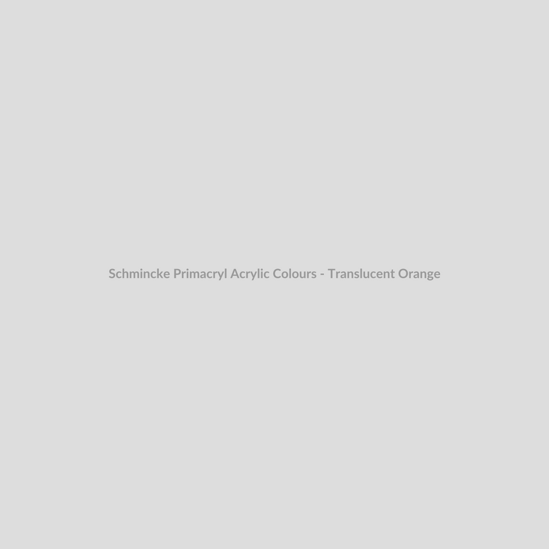 Schmincke Primacryl Acrylic Colours - Translucent Orange