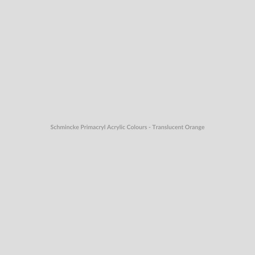 Schmincke Primacryl Acrylic Colours - Translucent Orange