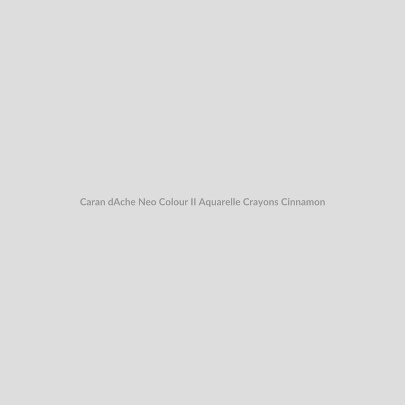 Caran d'Ache Neo Colour II Aquarelle Crayons Cinnamon