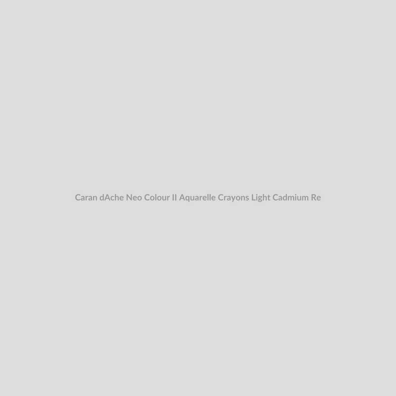 Caran d'Ache Neo Colour II Aquarelle Crayons Light Cadmium Red