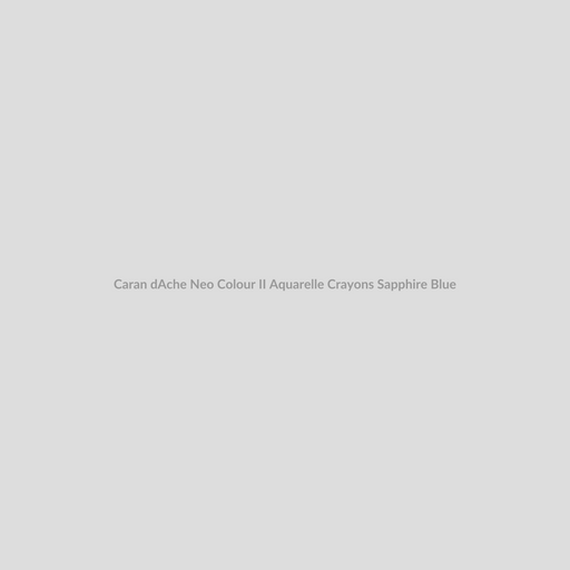 Caran d'Ache Neo Colour II Aquarelle Crayons Sapphire Blue