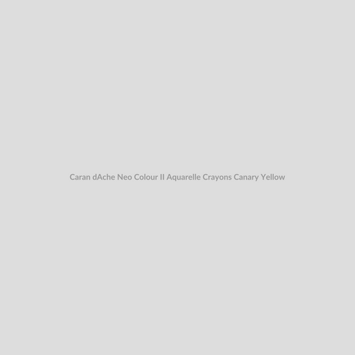 Caran d'Ache Neo Colour II Aquarelle Crayons Canary Yellow