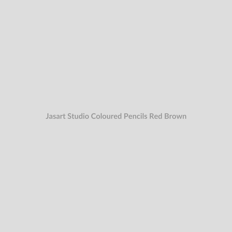 Jasart Studio Coloured Pencils Red Brown