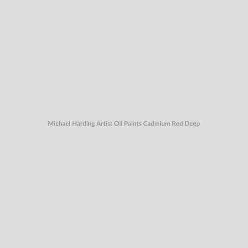 Michael Harding Artist Oil Paints Cadmium Red Deep