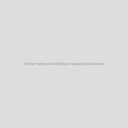 Michael Harding Artist Oil Paints Transparent Oxide Brown