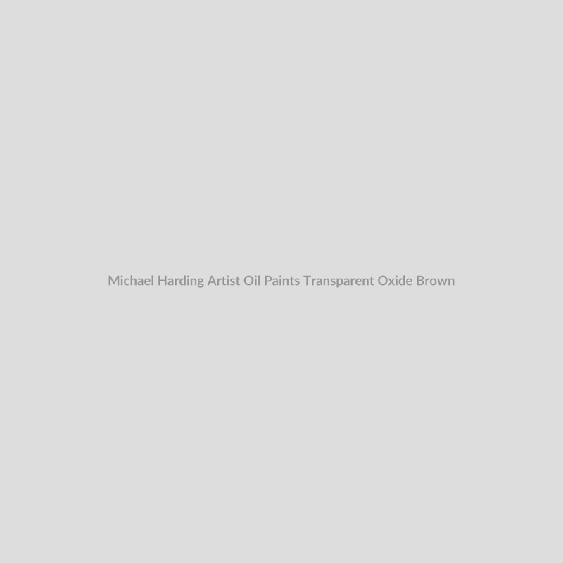 Michael Harding Artist Oil Paints Transparent Oxide Brown