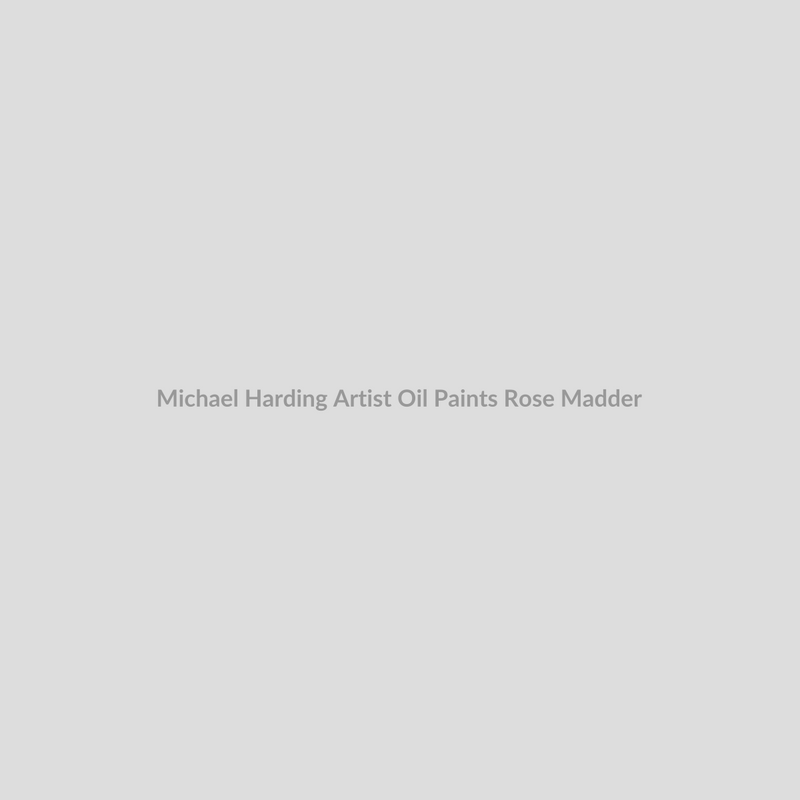 Michael Harding Artist Oil Paints Rose Madder