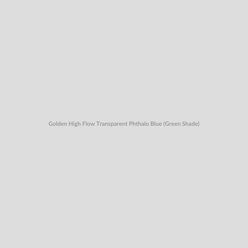 Golden High Flow Transparent Phthalo Blue (Green Shade)
