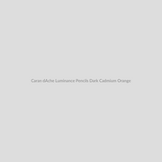 Caran d'Ache Luminance Pencils Dark Cadmium Orange