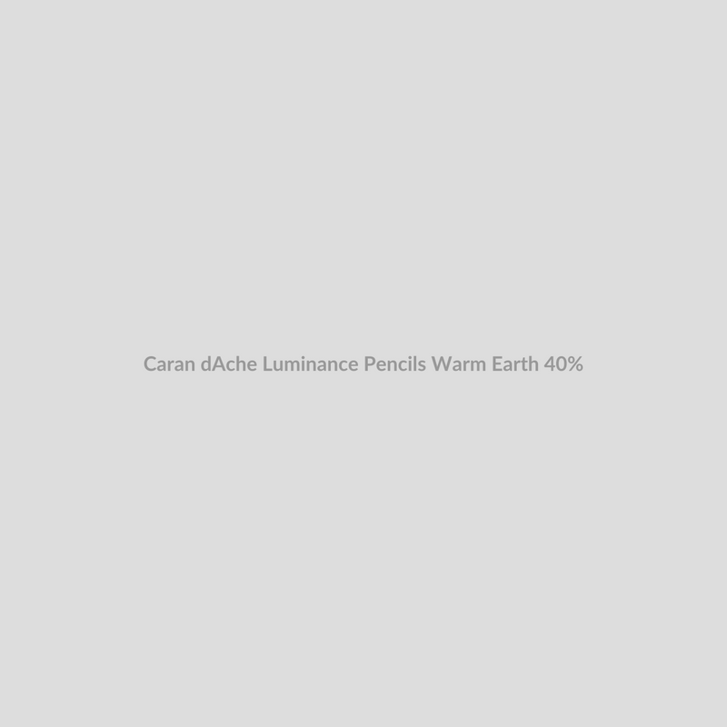 Caran d'Ache Luminance Pencils Warm Earth 40%