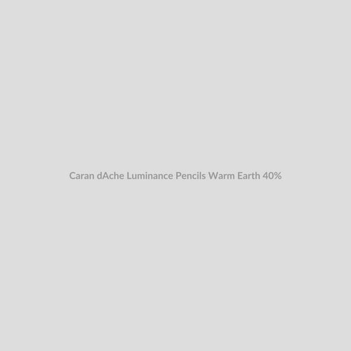 Caran d'Ache Luminance Pencils Warm Earth 40%