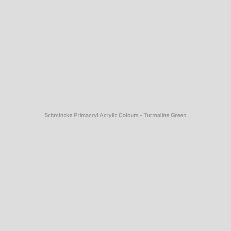 Schmincke Primacryl Acrylic Colours - Turmaline Green