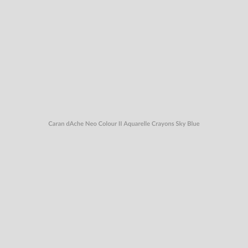 Caran d'Ache Neo Colour II Aquarelle Crayons Sky Blue