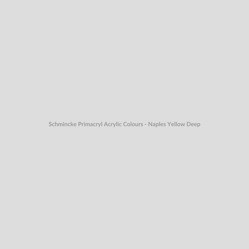 Schmincke Primacryl Acrylic Colours - Naples Yellow Deep