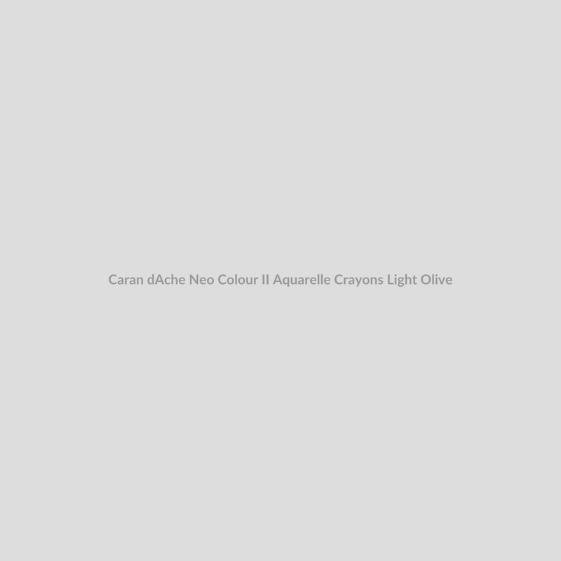 Caran d'Ache Neo Colour II Aquarelle Crayons Light Olive