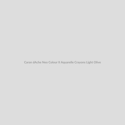 Caran d'Ache Neo Colour II Aquarelle Crayons Light Olive