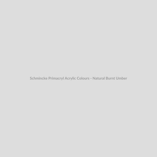 Schmincke Primacryl Acrylic Colours - Natural Burnt Umber