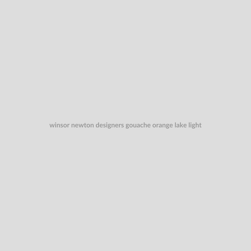 Designers Gouache Orange Lake Light