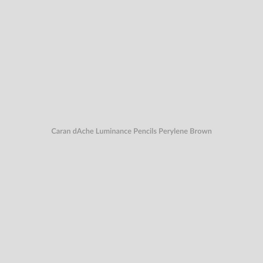 Caran d'Ache Luminance Pencils Perylene Brown