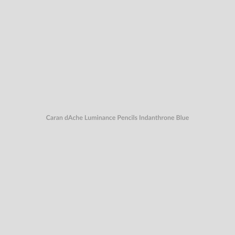Caran d'Ache Luminance Pencils Indanthrone Blue