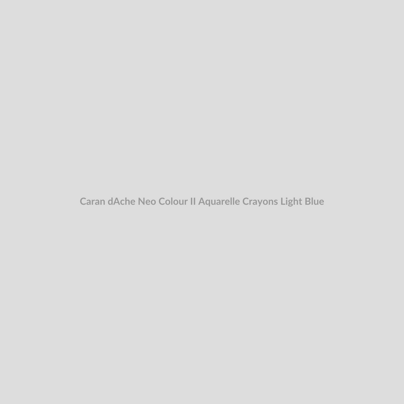 Caran d'Ache Neo Colour II Aquarelle Crayons Light Blue