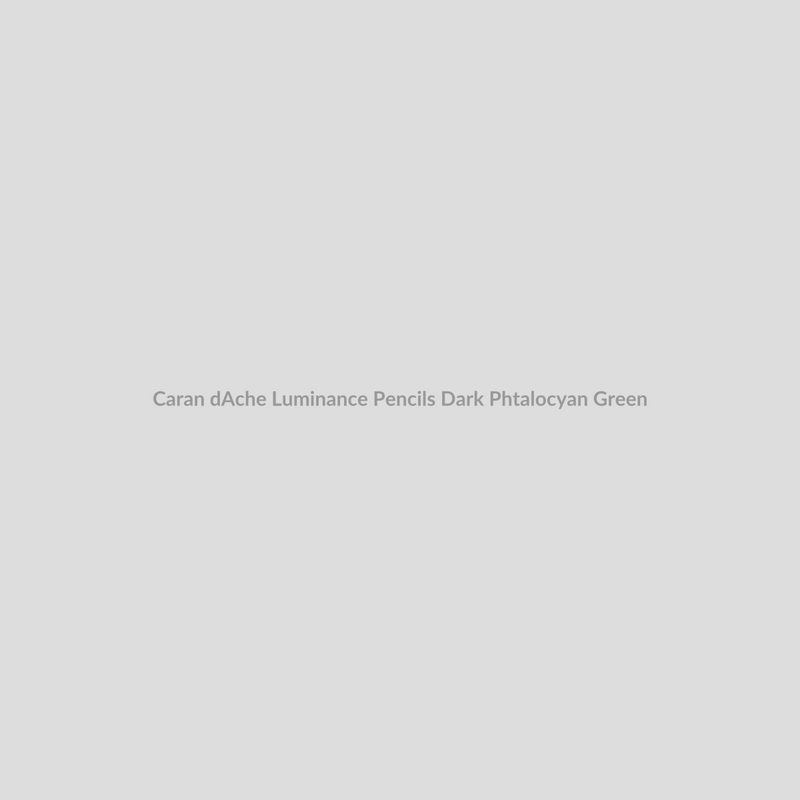 Caran d'Ache Luminance Pencils Dark Phtalocyan Green