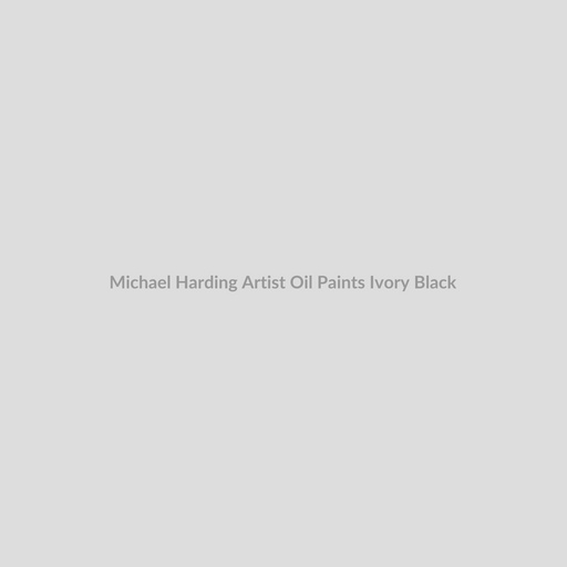 Michael Harding Artist Oil Paints Ivory Black