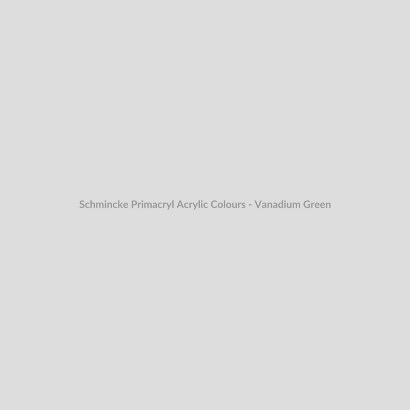 Schmincke Primacryl Acrylic Colours - Vanadium Green