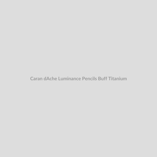 Caran d'Ache Luminance Pencils Buff Titanium