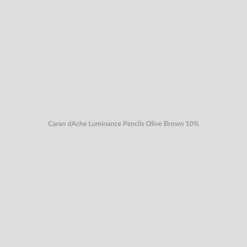 Caran d'Ache Luminance Pencils Olive Brown 10%