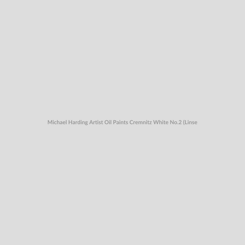 Michael Harding Artist Oil Paints Cremnitz White No.2 (Linseed Oil)