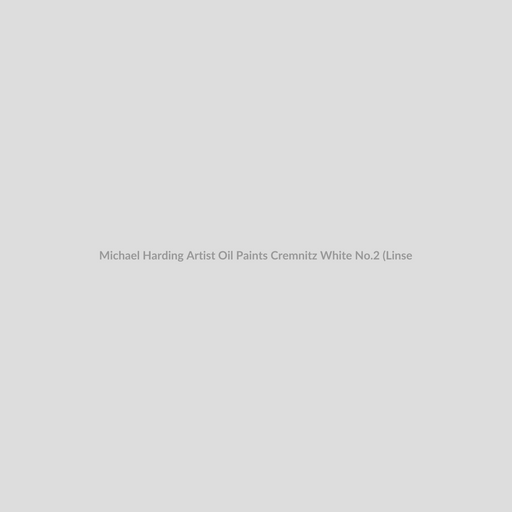 Michael Harding Artist Oil Paints Cremnitz White No.2 (Linseed Oil)