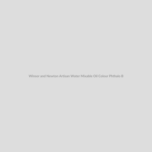 Winsor and Newton Artisan Water Mixable Oil Colour Phthalo Blue (Red Shade)