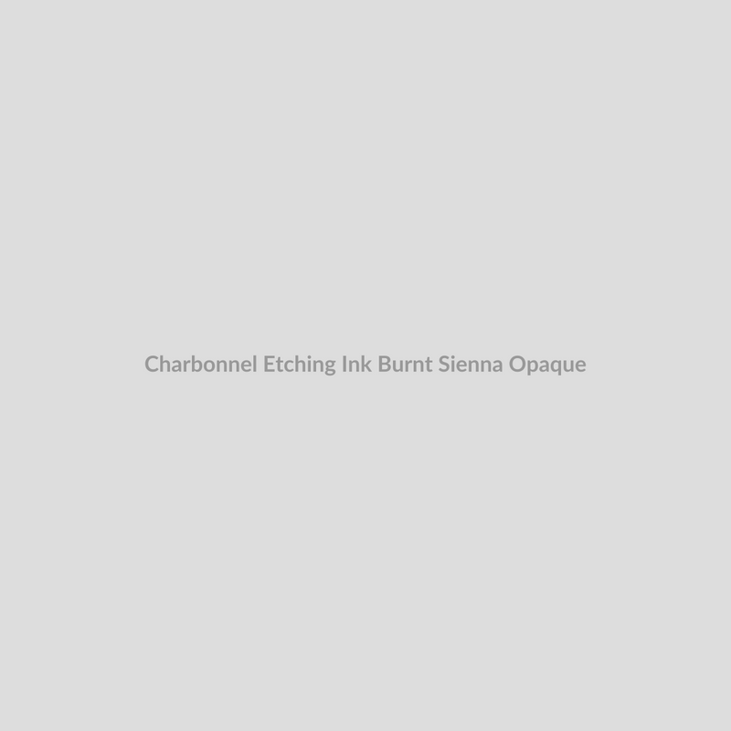 Charbonnel Etching Ink Burnt Sienna Opaque