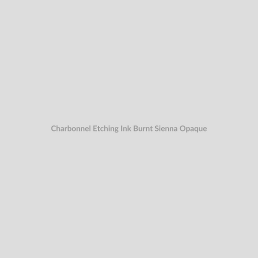 Charbonnel Etching Ink Burnt Sienna Opaque