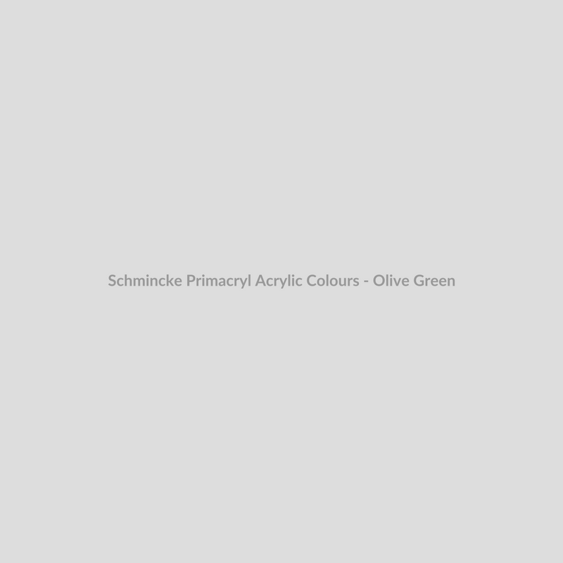 Schmincke Primacryl Acrylic Colours - Olive Green