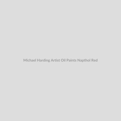 Michael Harding Artist Oil Paints Napthol Red