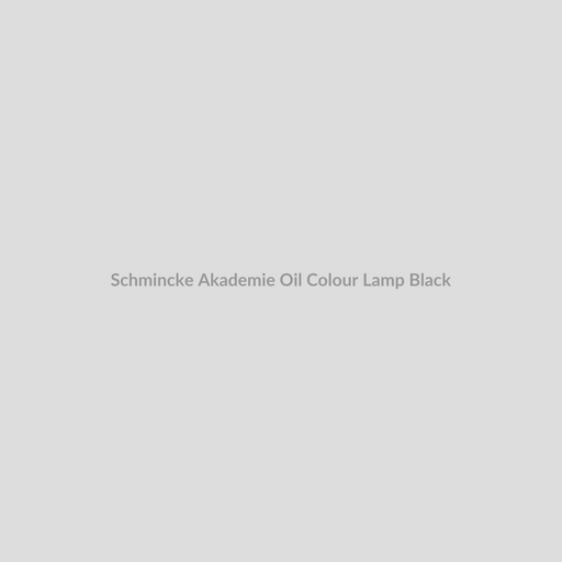 Schmincke Akademie Oil Colour Lamp Black
