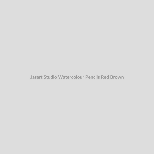 Jasart Studio Watercolour Pencils Red Brown