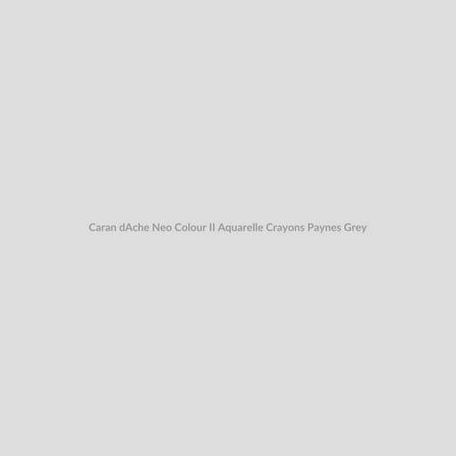 Caran d'Ache Neo Colour II Aquarelle Crayons Payne's Grey
