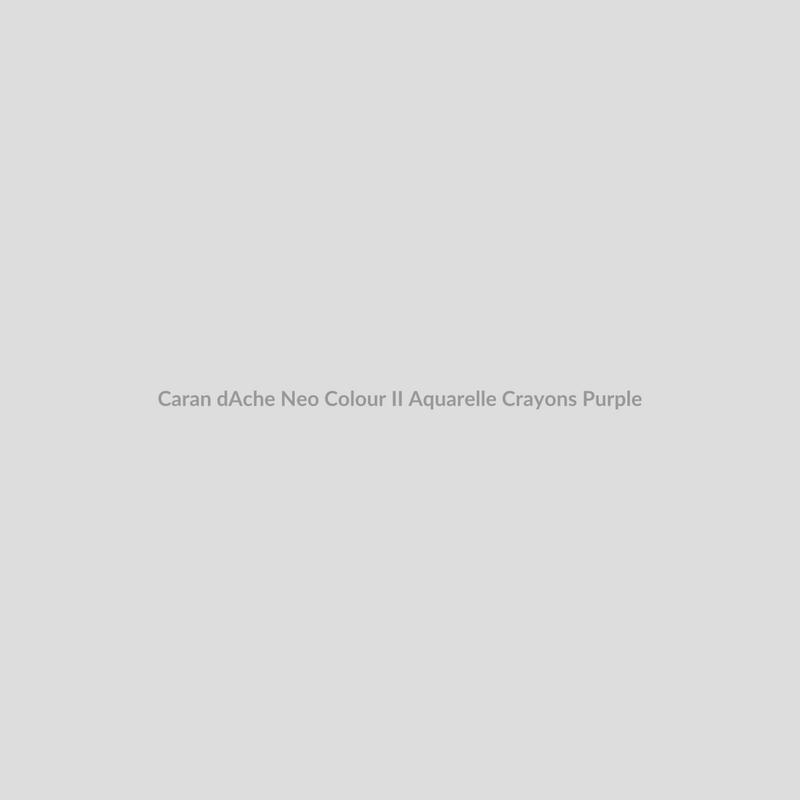 Caran d'Ache Neo Colour II Aquarelle Crayons Purple